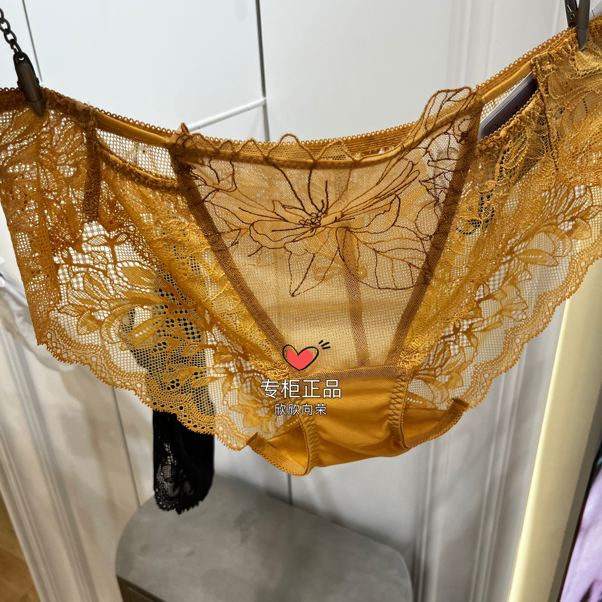 华歌尔 WB30G5配套性感蕾丝舒适中低腰三角内裤女WP30G5 179