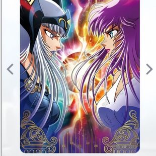 圣斗士星矢圣衣觉醒卡第四弹神威再临SSR黄金圣衣雅典娜 卡妙撒加