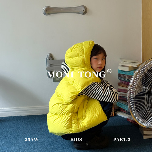 MONI 三色羽绒马甲 蓬松600+绒子含量90%