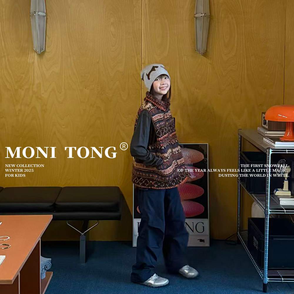MONI 羊羔毛提花马甲/2色三防保暖加绒户外工装裤