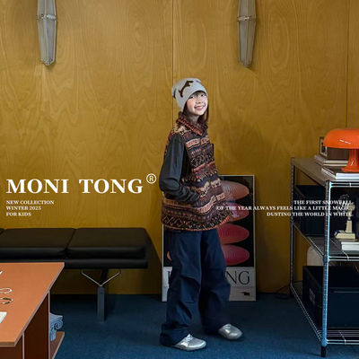 MONI 羊羔毛提花马甲/2色三防保暖加绒户外工装裤