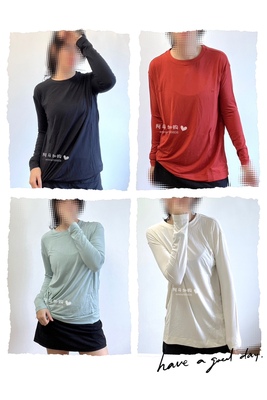 国现 Lululemon 长袖T恤 Modal Pleated Back Long Sleeve Shirt