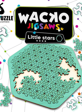 10古怪的拼图Wacko Jigsaws Little Stars超难异形拼图puzzle益智