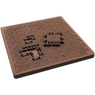 女心理师同款拼图宫超难自虐烧脑抖音木质生日圣诞礼物十10级益智