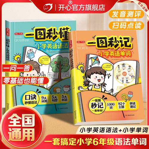开心一图秒记小学英语单词