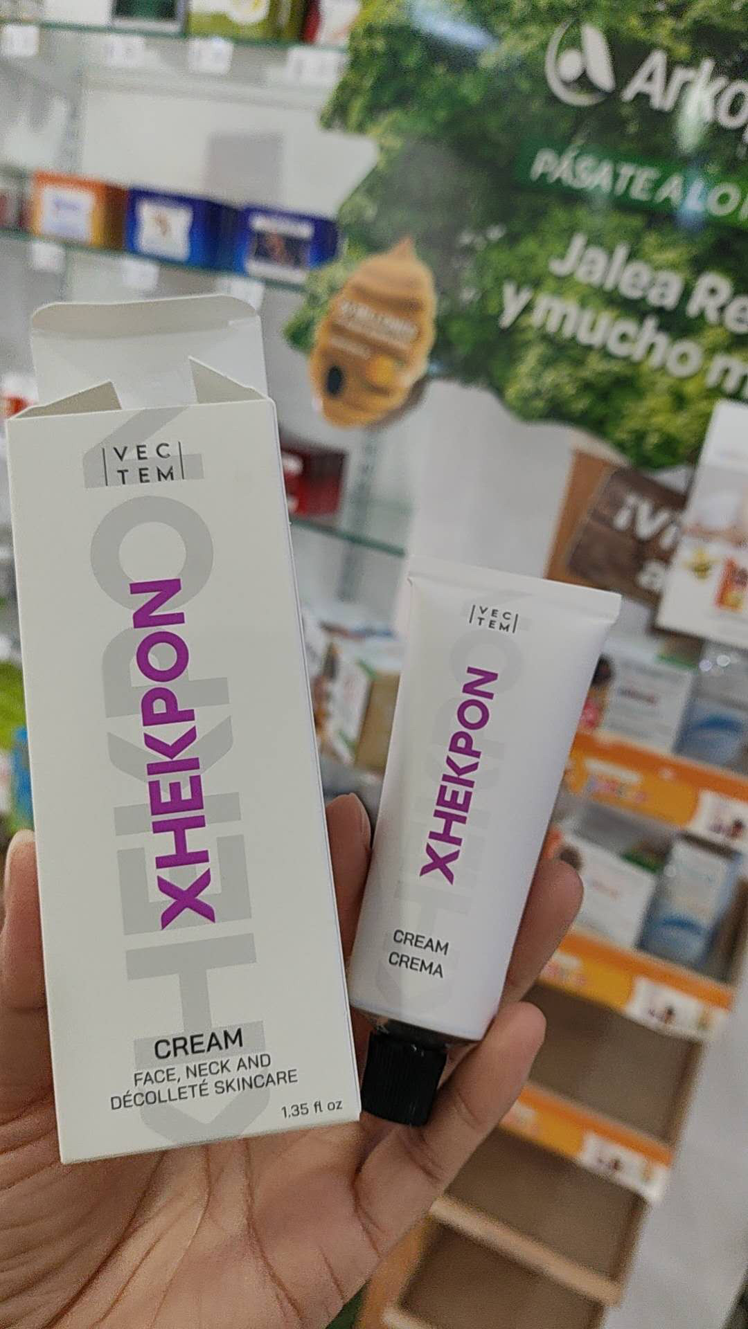 西班牙颈霜正品新版Xhekpo颈霜