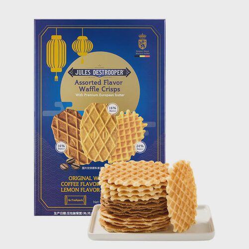 「Members Mark/山姆」比利时进口混合口味薄脆华夫饼早餐糕点