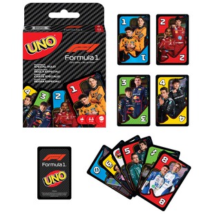 【新品上市】UNO F1赛车系列纸牌优诺卡牌多人桌游聚会游戏扑克牌
