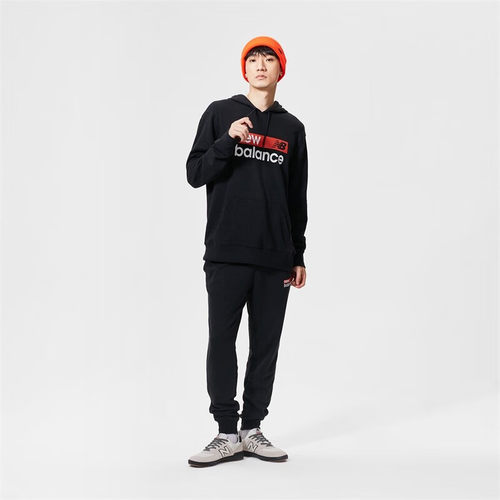 NEW BALANCE NB男裤简约休闲针织束腿抽绳显瘦运动长裤MP03905-BK