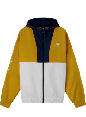 NEW BALANCE男士春夏季梭织外套薄款透气运动夹克AMJ01502-VGL