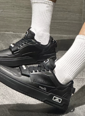 男女同款潮流时尚百搭低帮板鞋 K0FX5CC19CJ-990A