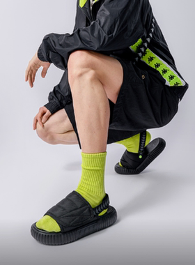 男女同款串标凉鞋魔术贴沙滩鞋运动凉鞋 K0DX5LL20-990