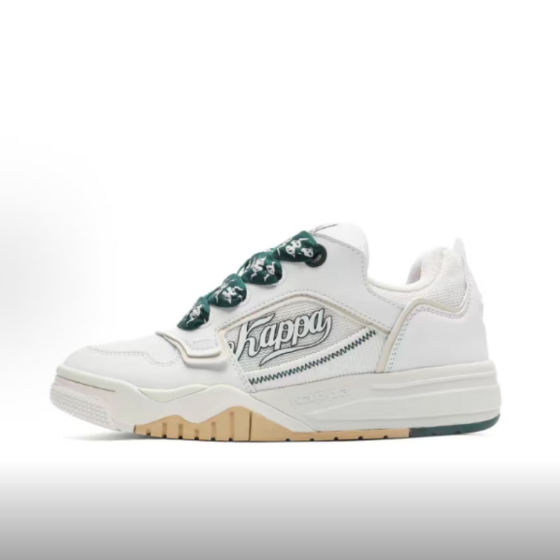 Kappa 男女运动百搭防滑耐磨低帮板鞋K0DU5CC09CJ-012