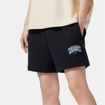 NEW BALANCE 女款运动裤潮流休闲运动短裤 AWS42315-BK