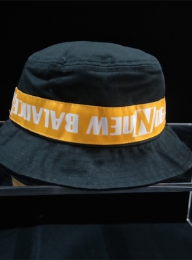 New Balance 男女运动休闲渔夫帽 8QA12043-BK