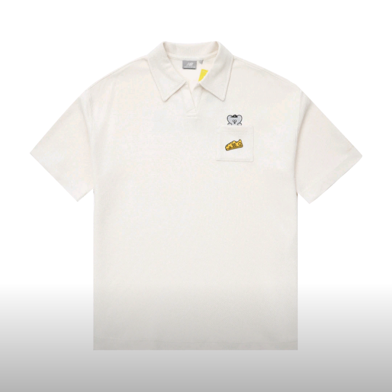 New Balance夏女子联名款POLO衫休闲短袖T恤5FD26272-IV