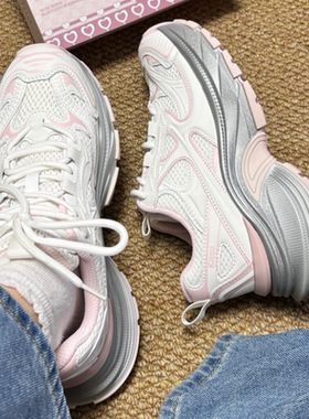 女款运动休闲舒适增高 低帮老爹鞋 K0F25MC39CJ-012B