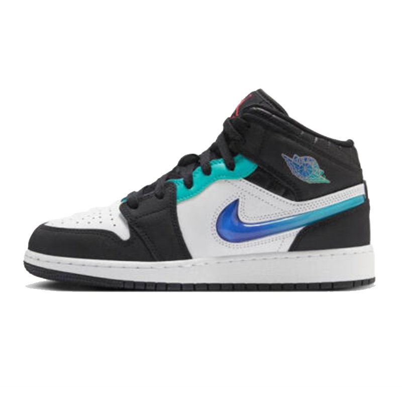 NIKE耐克男大童AIRJORDAN1MIDSE运动训练篮球鞋FQ8095-001