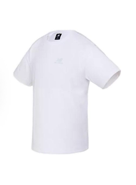 New Balance女子字母印花圆领套头短袖T恤AWT33302-WT