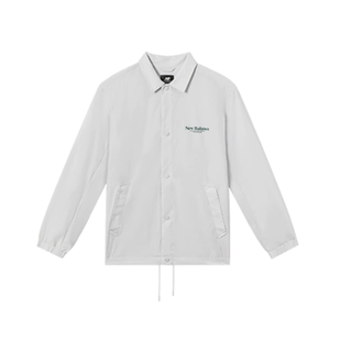 New Balance NB浅灰男子运动休闲梭织翻领夹克外套5AD24183-LGR