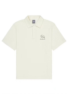 NEW BALANCE _NB 男女款夏季服装Polo短袖 NFE27031-IV