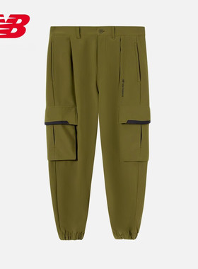 New Balance 男款休闲工装风格双口袋长裤AMP04371-OV