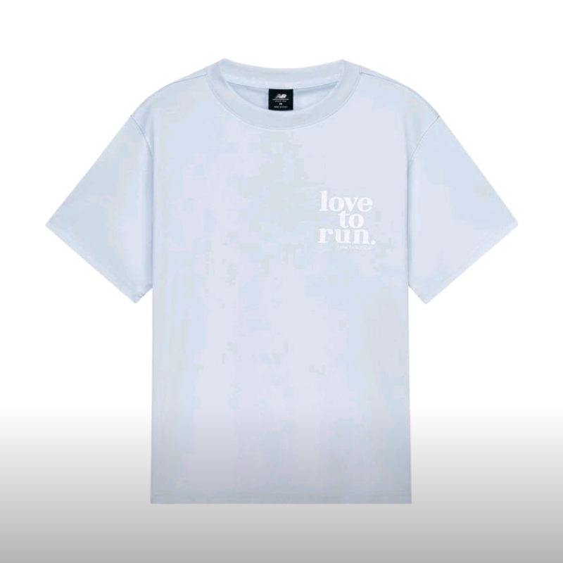 New Balance 短袖女宽松纯棉休闲运动T恤AWT32302-IB