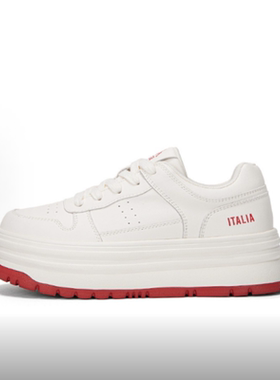 木槿花系列女款舒适百搭防滑耐磨低帮板鞋K0E25CC55J-012A