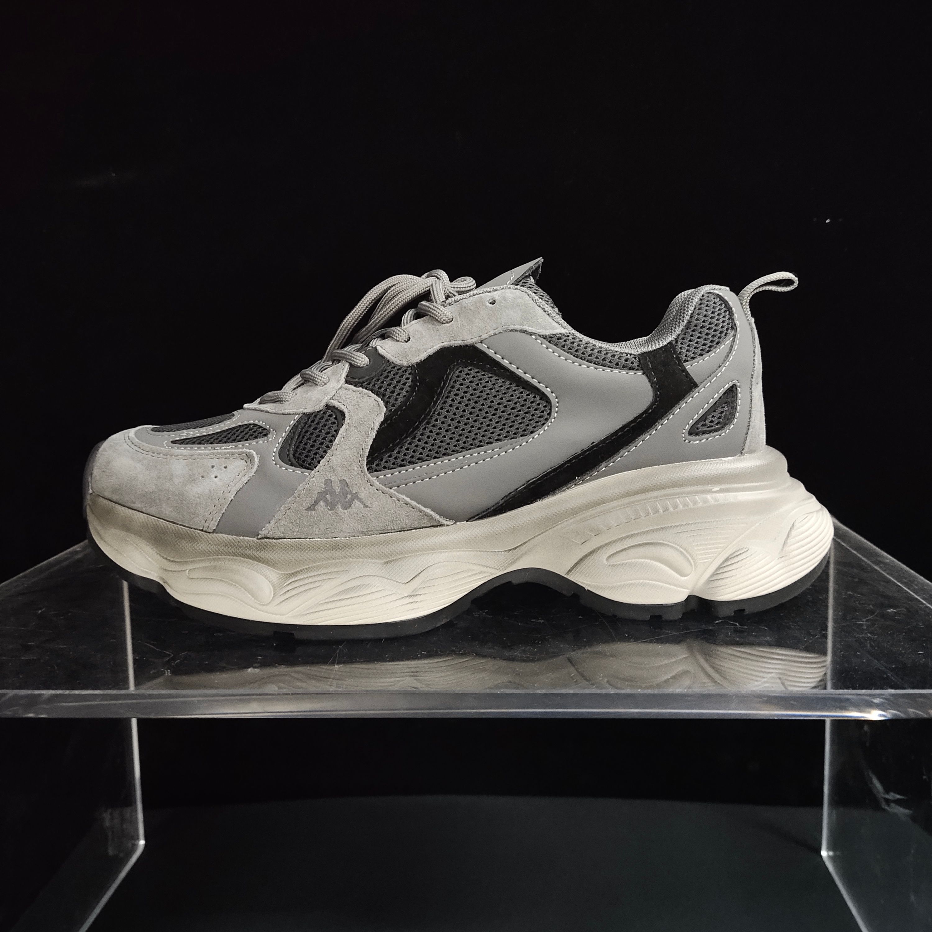 kappa 女子春秋运动休闲脏脏鞋老爹鞋 K0E25MC46J-1123