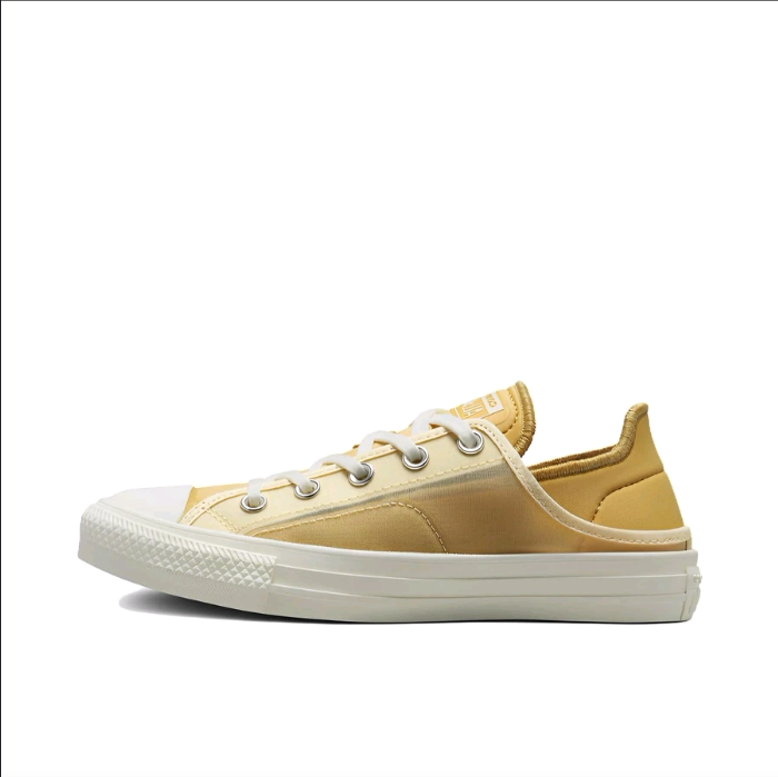 Converse 低帮男女同款黄色运动休闲帆布鞋 A03504c