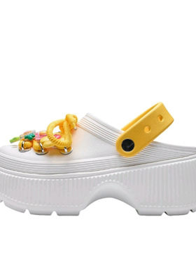 女子潮流可爱凉拖 厚底洞洞鞋K0F25LL56CJ-012