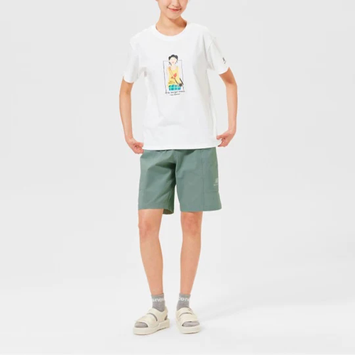 New Balance 女子运动休闲短袖T恤AWT12326-WT