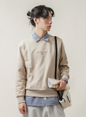 New Balance 男女同款复古春季运动休闲卫衣AMT21555-PEB