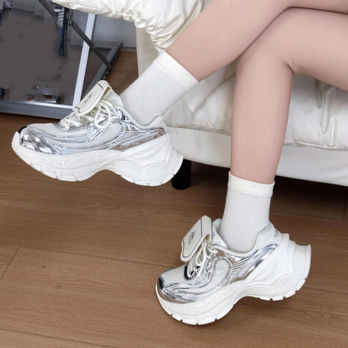 女款舒适休闲鞋潮流百搭低帮老爹鞋 K0G25MC12CE-012