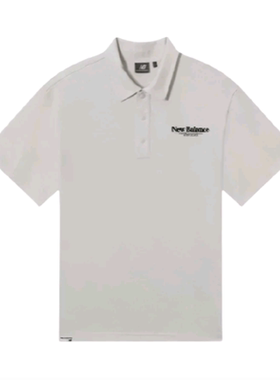 New Balance男子运动休闲翻领短袖POLO衫5FD24193-OA