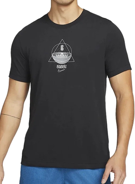 Nike耐克男子欧文篮球运动速干透气短袖T恤DQ1880-010 AC