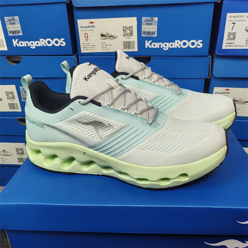 KangaROOS/袋鼠 男女 减震透气 运动休闲跑步鞋 KO244FT0201-326