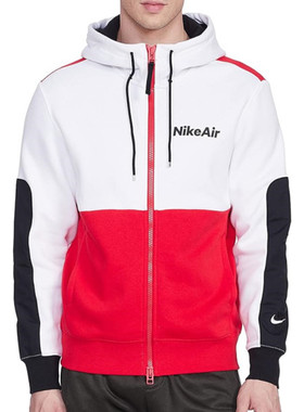 Nike/耐克男子秋冬加绒运动连帽外套 CU4135-101 AC2