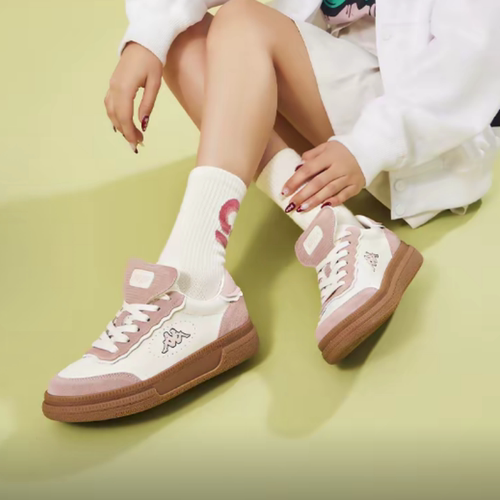 女款通勤休闲时尚潮流防滑耐磨低帮板鞋K0E25CC83J-012A