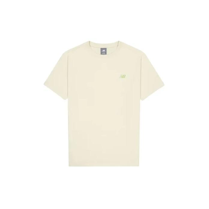 New Balance NB 卡其男子舒适百搭运动休闲短袖T恤AMT41363-BE
