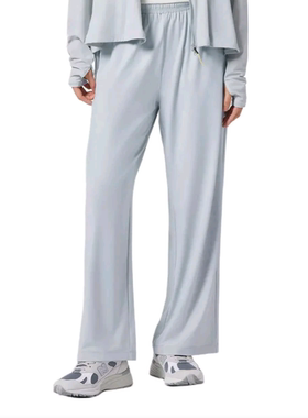 New Balance女子夏季防晒轻薄长裤灰色MLE24382-GR