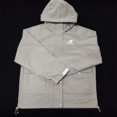 New balance 女款休闲连帽梭织夹克工装外套 AWJ23315-INC