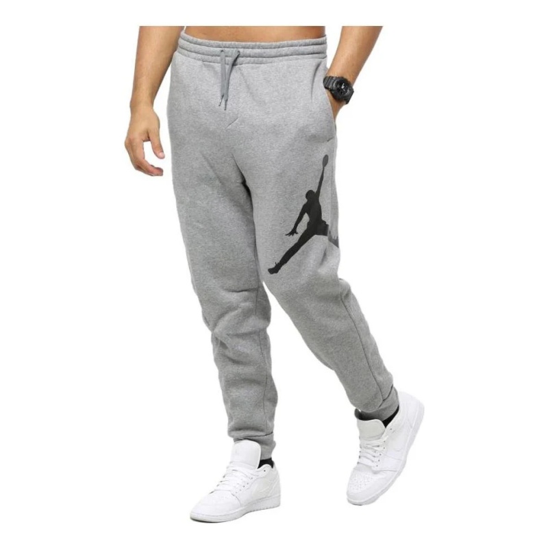 Nike耐克Jordan男子秋冬加绒宽松运动收口长裤卫裤DA6803-091 AC