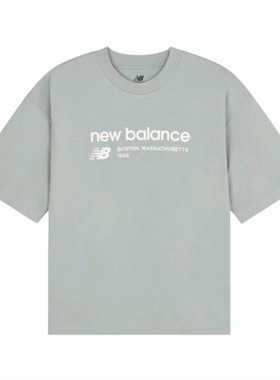 New Balance NB女款经典时尚简约百搭短袖T恤WT33534-JIR