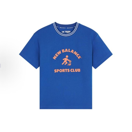 New Balance儿童篮球运动舒适透气短袖T恤7ED22033-BL