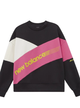 NEW BALANCE女子运动休闲宽松卫衣AWT11387-AKK