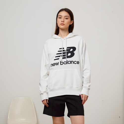 New Balance 女装卫衣圆领服连帽套头运动服AWT03550-WK