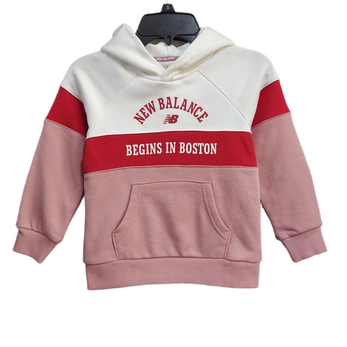 NEW BALANCE 儿童春秋运动休闲连帽卫衣7CA32023-PK