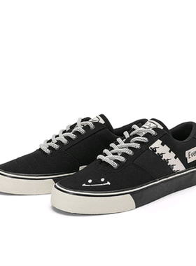 男女竞向串标 防滑耐磨休闲板鞋K0CY5CS06D-990