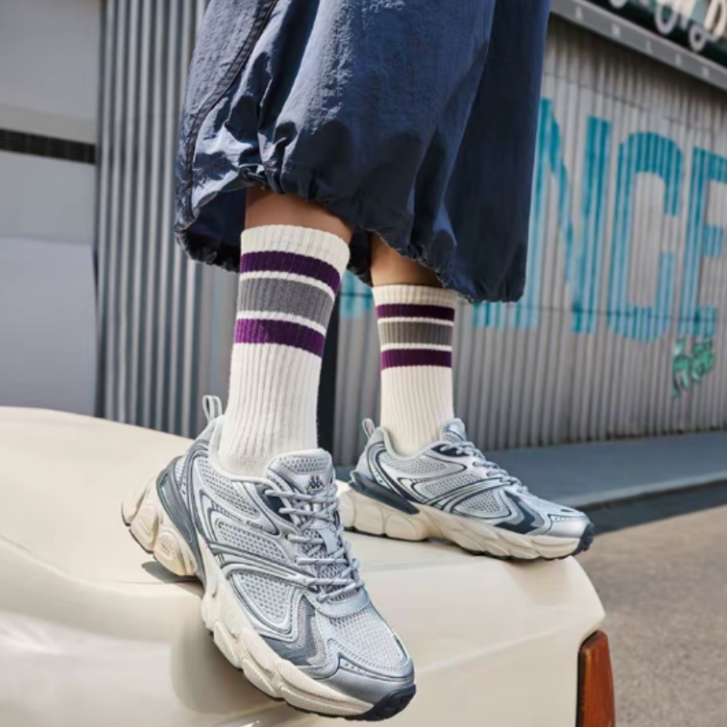 Kappa卡帕男女舒适百搭透气轻便低帮老爹鞋K0EY5MQ16CJ-1118A